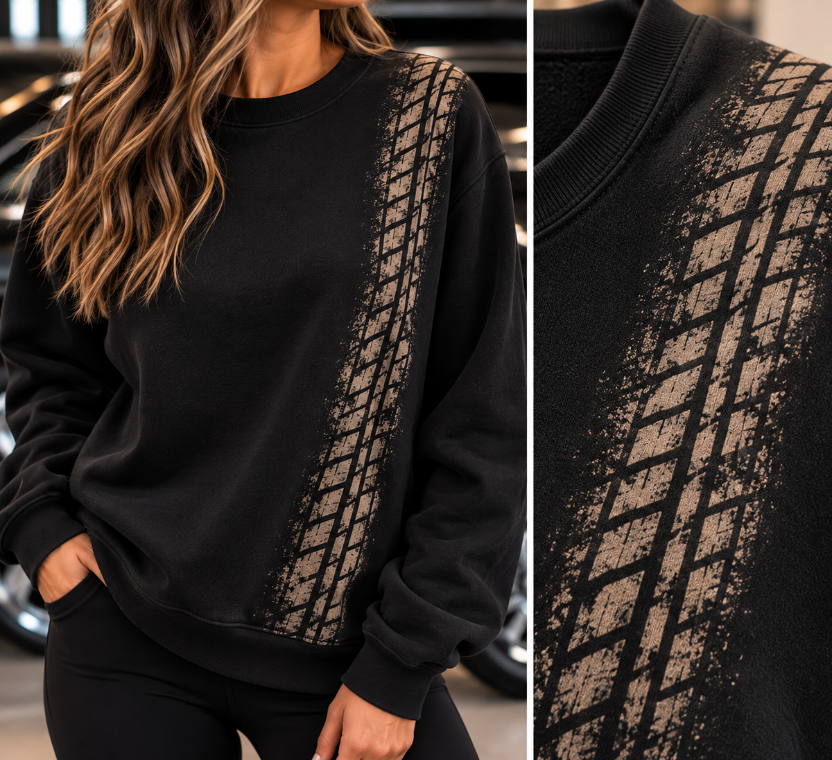 Tire Sweatshirt